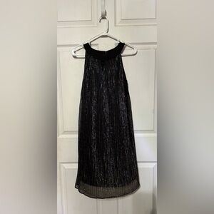 Elegant Black Pleated Skirt